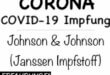 Corona: COVID-19 Impfung mit Johnson & Johnson (Janssen Impfstoff) | Erfahrungen