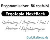 Ergonomischer Bürostuhl: Ergotopia NextBack | Unboxing | Aufbau | Test | Review | Erfahrungen