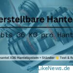Profihantel X36 Verstellbare Hanteln Komplett-Set + Ständer Test & Review