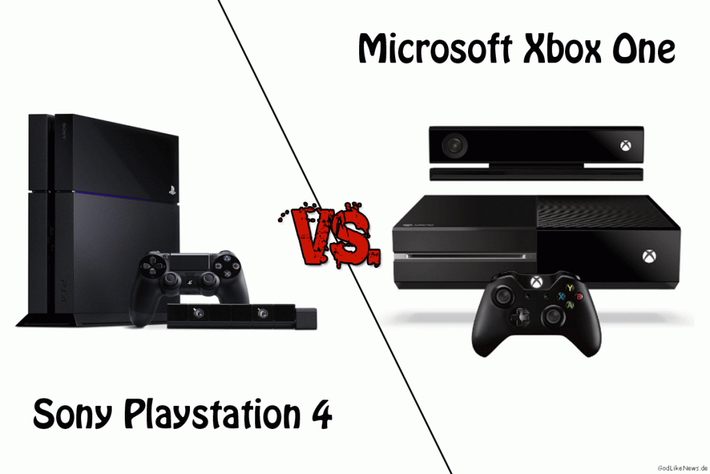 Sony Playstation 4 vs. Microsoft Xbox One Welche Konsole ist besser?